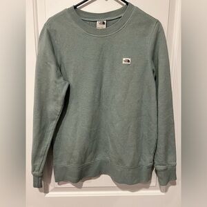 The north face blue pullover